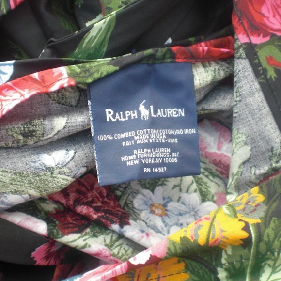 Ralph Lauren Home Bedding Ralph Lauren Isadora Cosette Black Rose